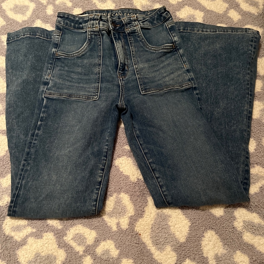 Boot Cut Flared American Eagle Jeans